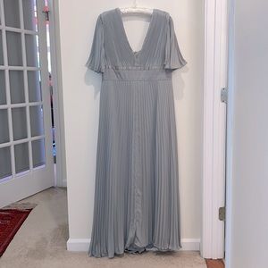 Asos Curve Size 16 Bridemaid/wedding Guest Dress